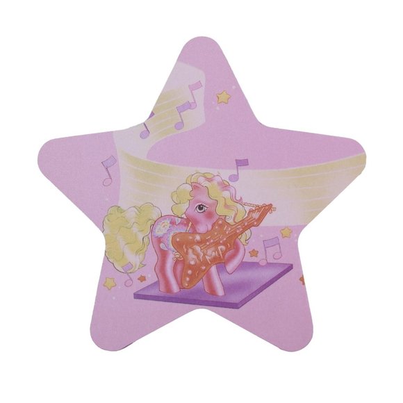 MY LITTLE PONY Retro Star Sticky Note Pad NEW - Picture 1 of 3